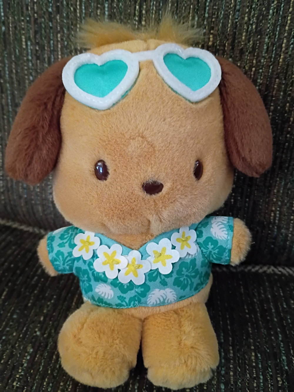 Sanrio Pochacco Mascot Tokonatsu Vacation Plush Japan New With Tags - Picture 1 of 9